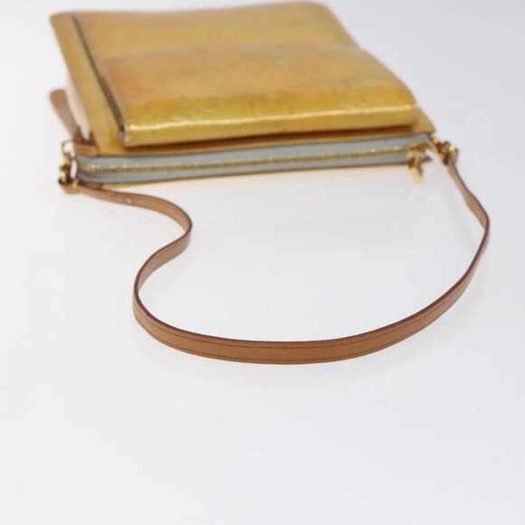 LOUIS VUITTON Monogram Vernis Motto Accessory Pouch Gris M91030 LV Auth 118033 - Picture 8 of 16